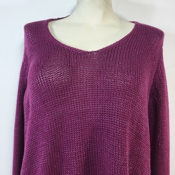 Torrid Long Pink Knit Sweater - Picture 2 of 7